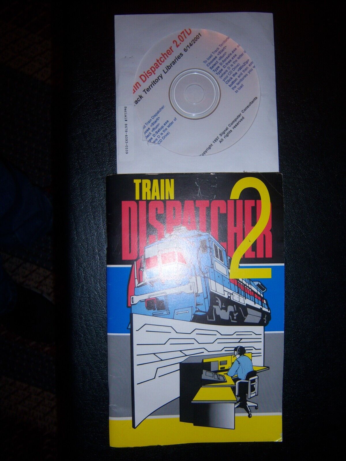 Train Dispatcher 2 2.07 1997 Software Simulation Game Railroad 2.0