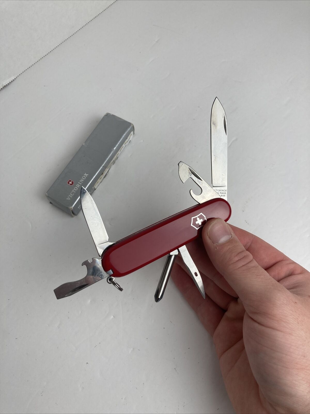 Victorinox Swiss Army Tinker Red Pocket Knife 1.4603-033-x1