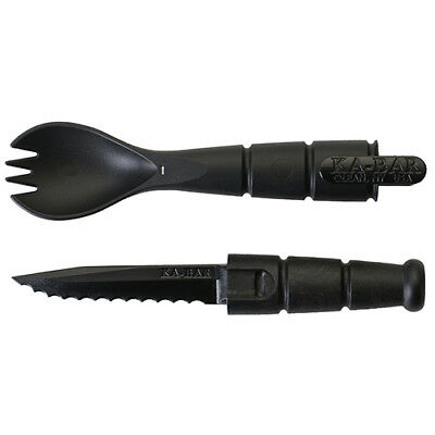Ka-bar Tactical Spork Fork Spoon Knife Camping Hiking Tool 9909