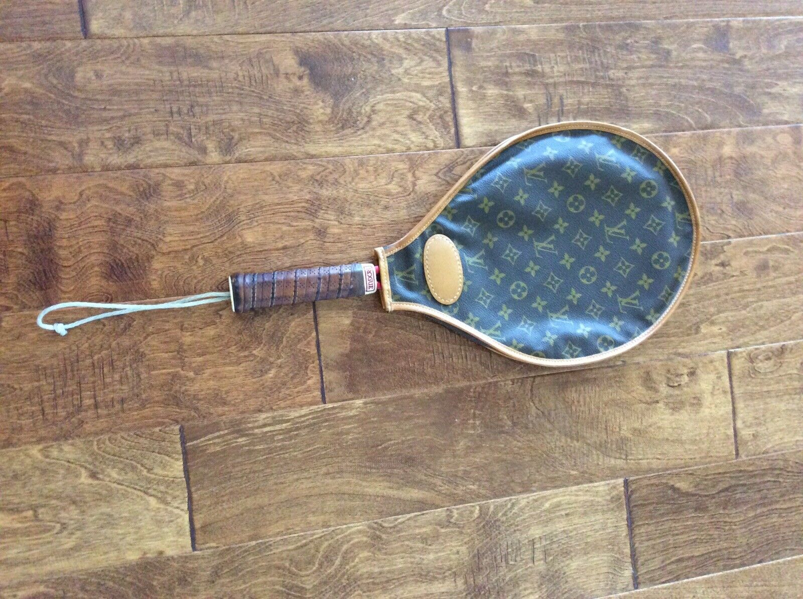 Louis Vuitton Vintage Racketball Cover And Racket