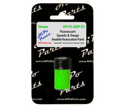 Custom Fluorescent Green Speedo & Gauge Needle Paint