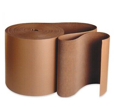 Starboxes Corrugated Wrap 15" X 250' X 1/8" Thick - B Flute - Cardboard Wrap