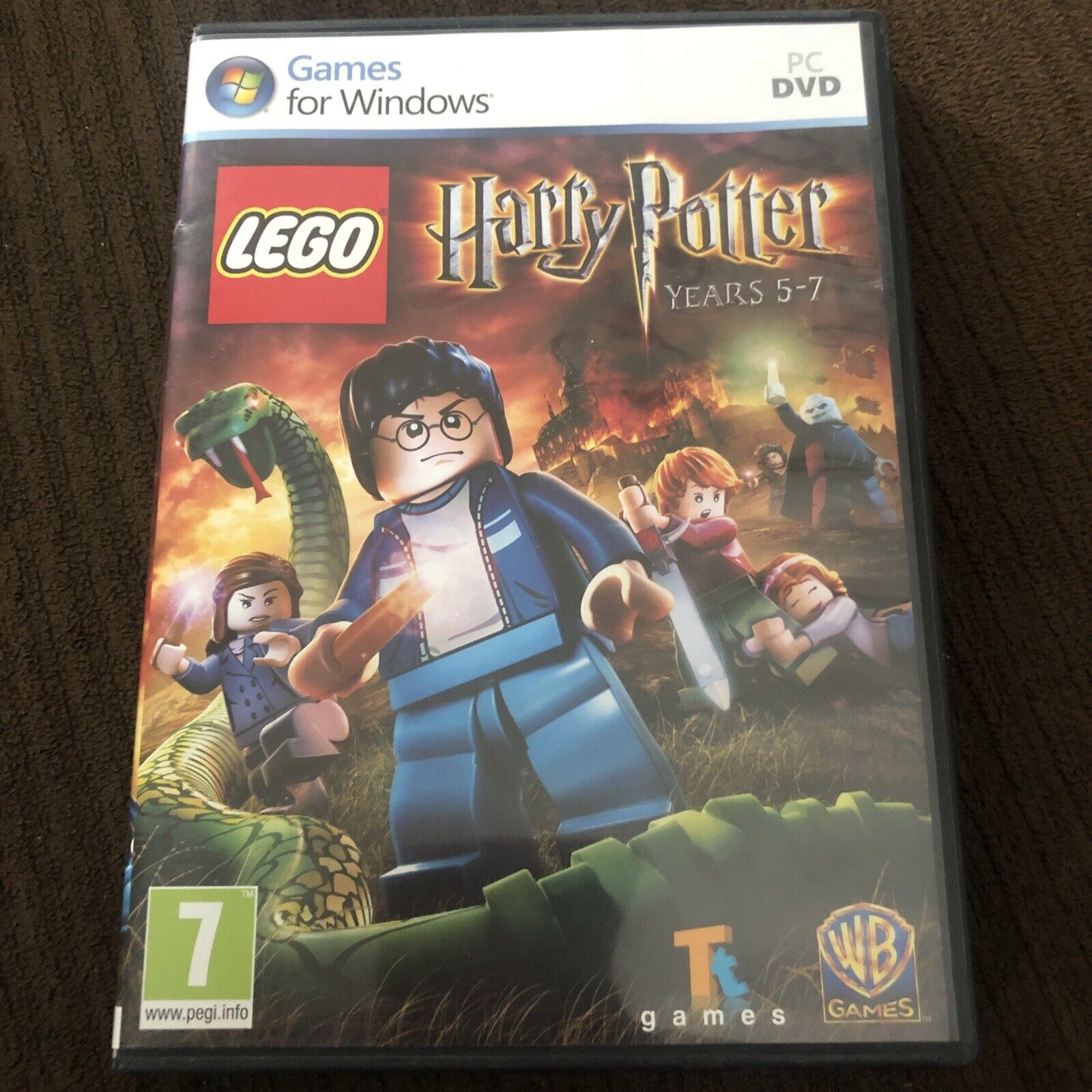 Harry Potter Years 5-7 Lego Computer Video Games For Windows Pc Dvd Ages 10+ Euc