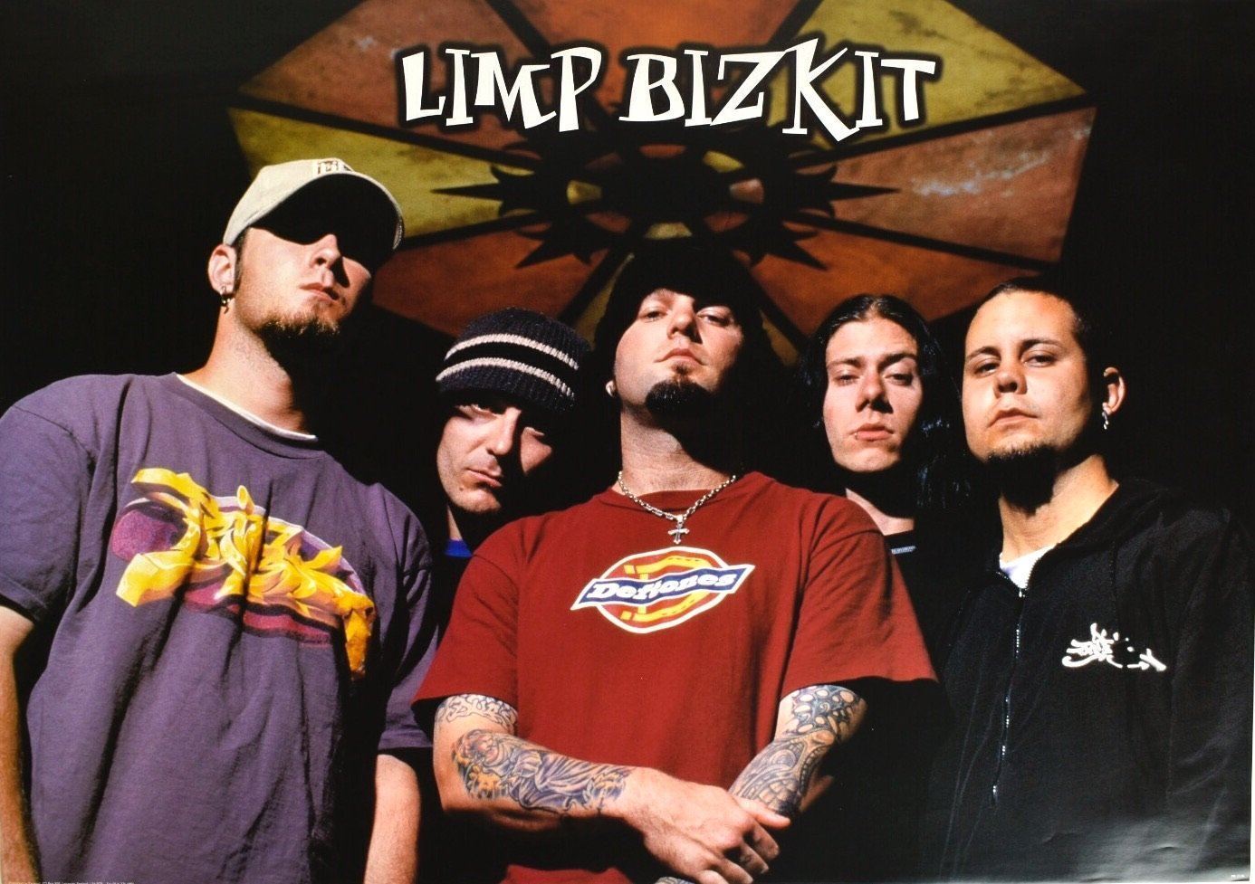 Limp Bizkit Band Shot Poster 24 X 34