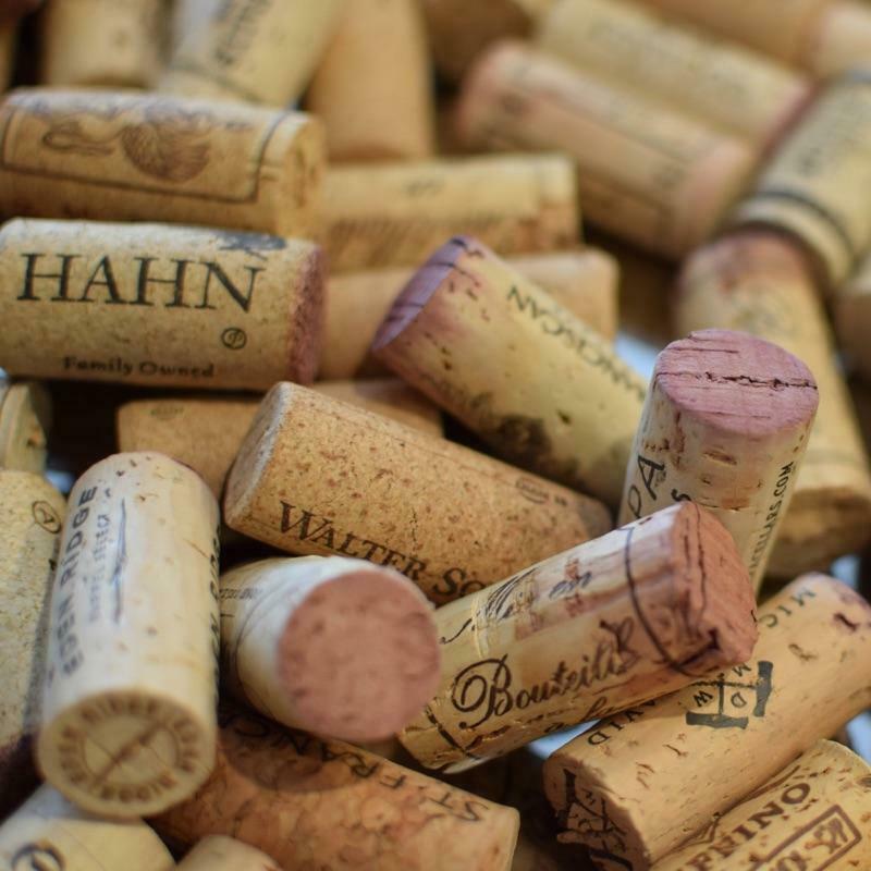 Premium Recycled Corks, Natural Wine Corks From Around The Us - 100 Count.