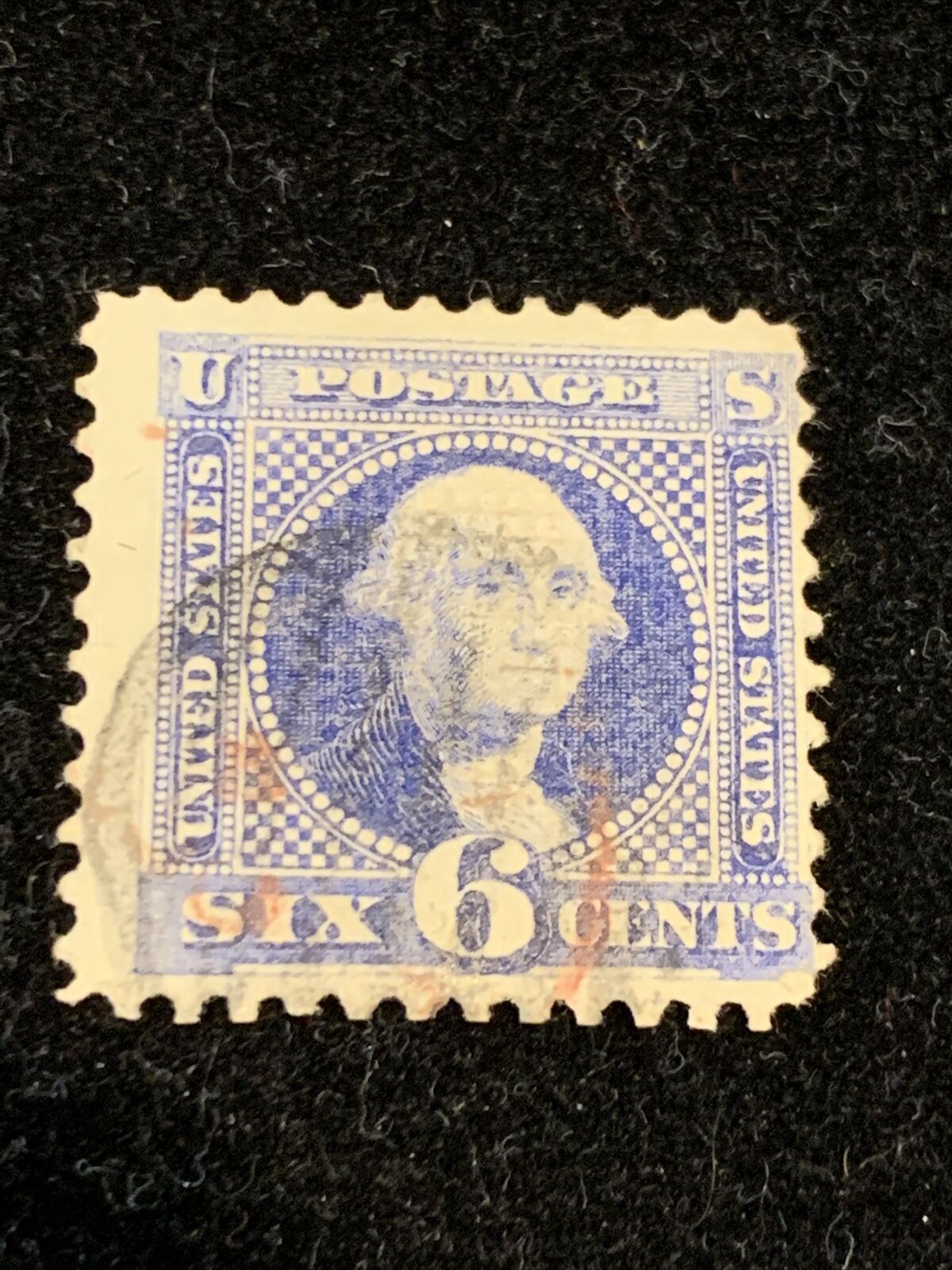 Us Stamp # 115 Cent . Used.