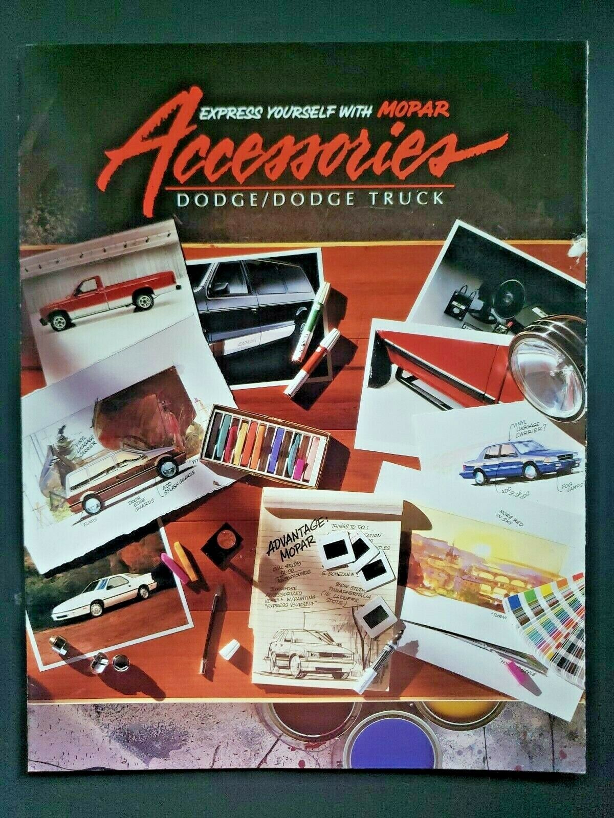Original 1990 Dodge Mopar Accessories Dealer Sale Brochure S59