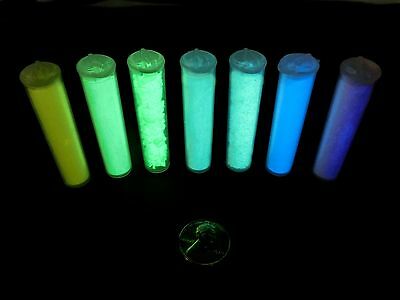 Glow-in-the-dark Phosphorescent Pigment Powder, Strontium Aluminate, Small Vial