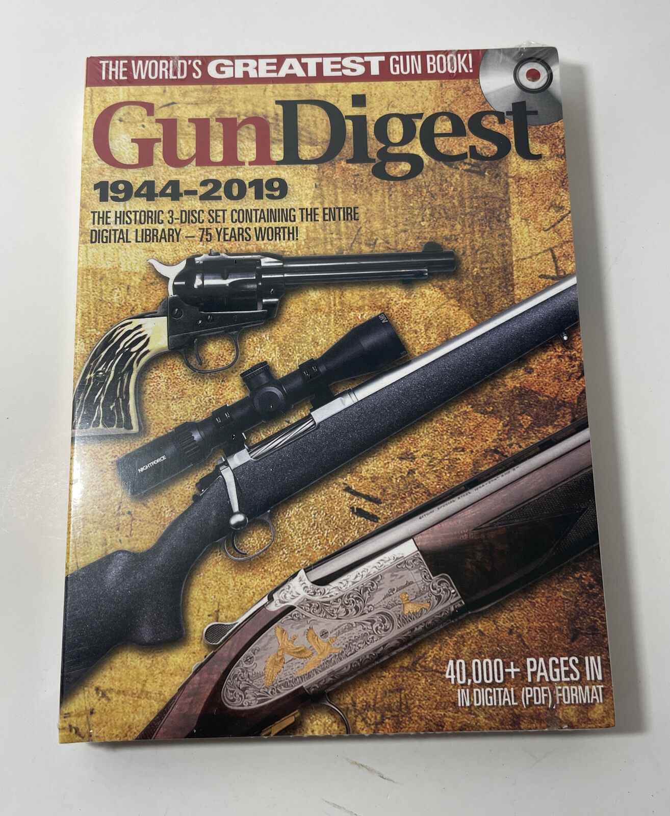 Gun Digest 1944-2019 Historic 3-disc Set Cd All 75 Years Digital Format $120 New