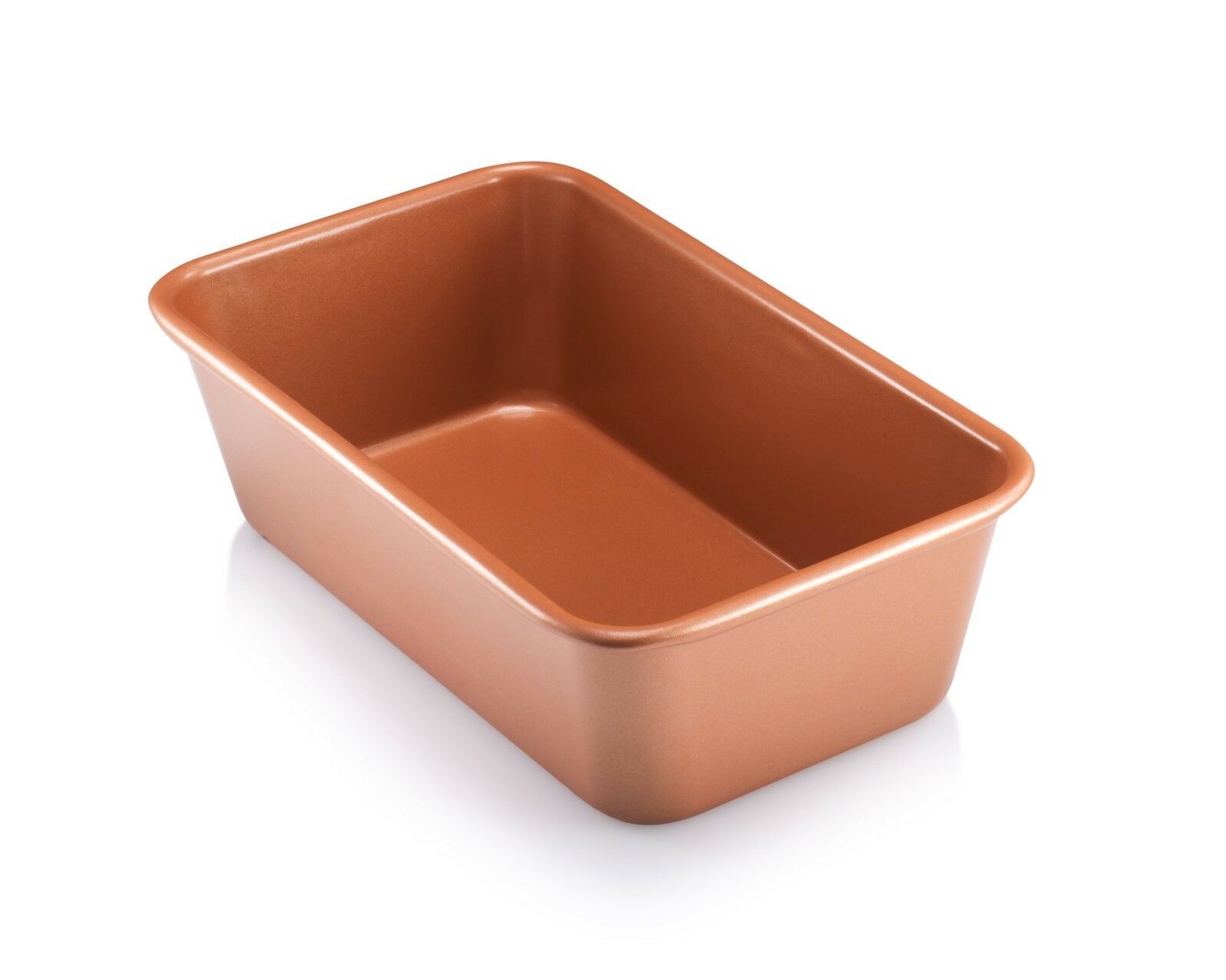 Gotham Steel Bakeware Copper Loaf Baking Pan Non Stick - 9.7" X 5.75"  - New!