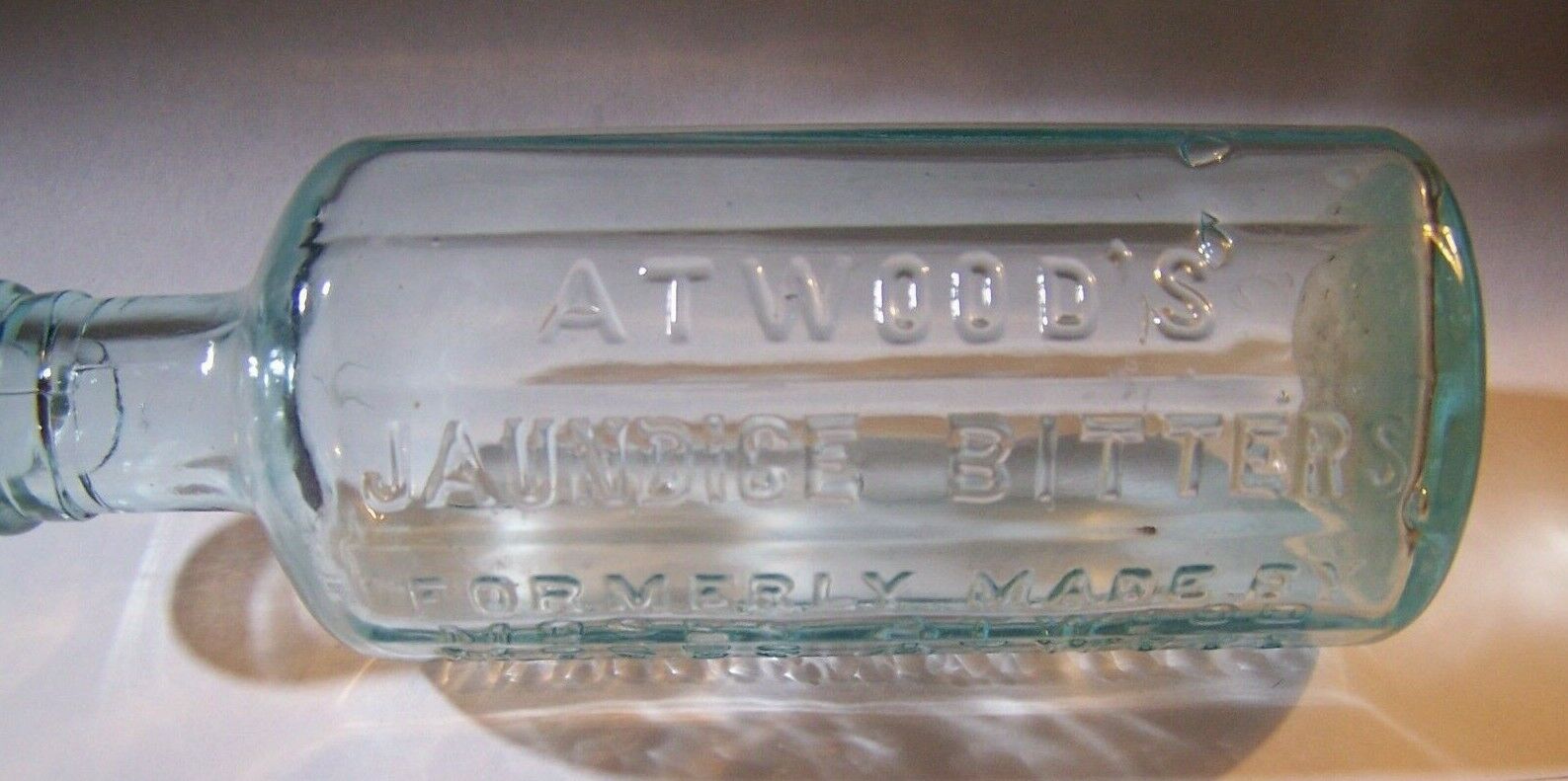 Vintage Atwood's Jaundice Bitters Moses Atwood Georgetown, Mass