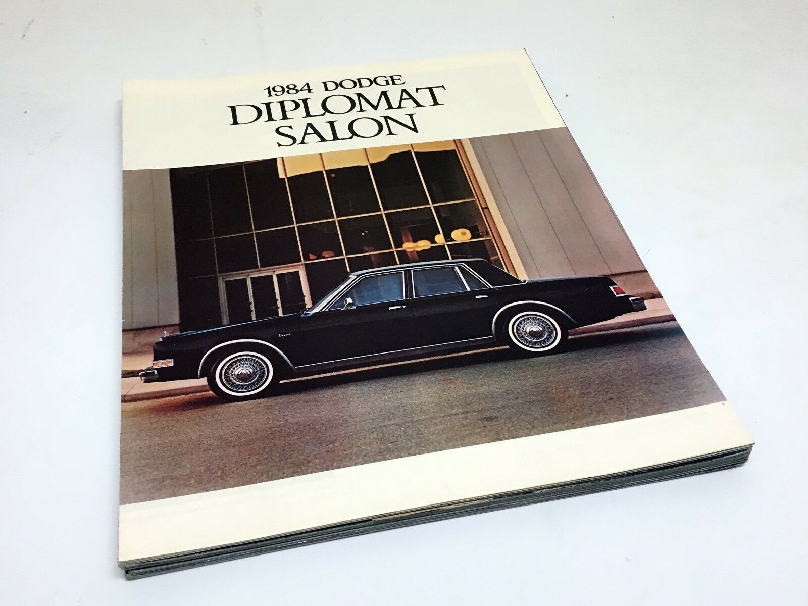 1984 Dodge Diplomat Salon Brochure