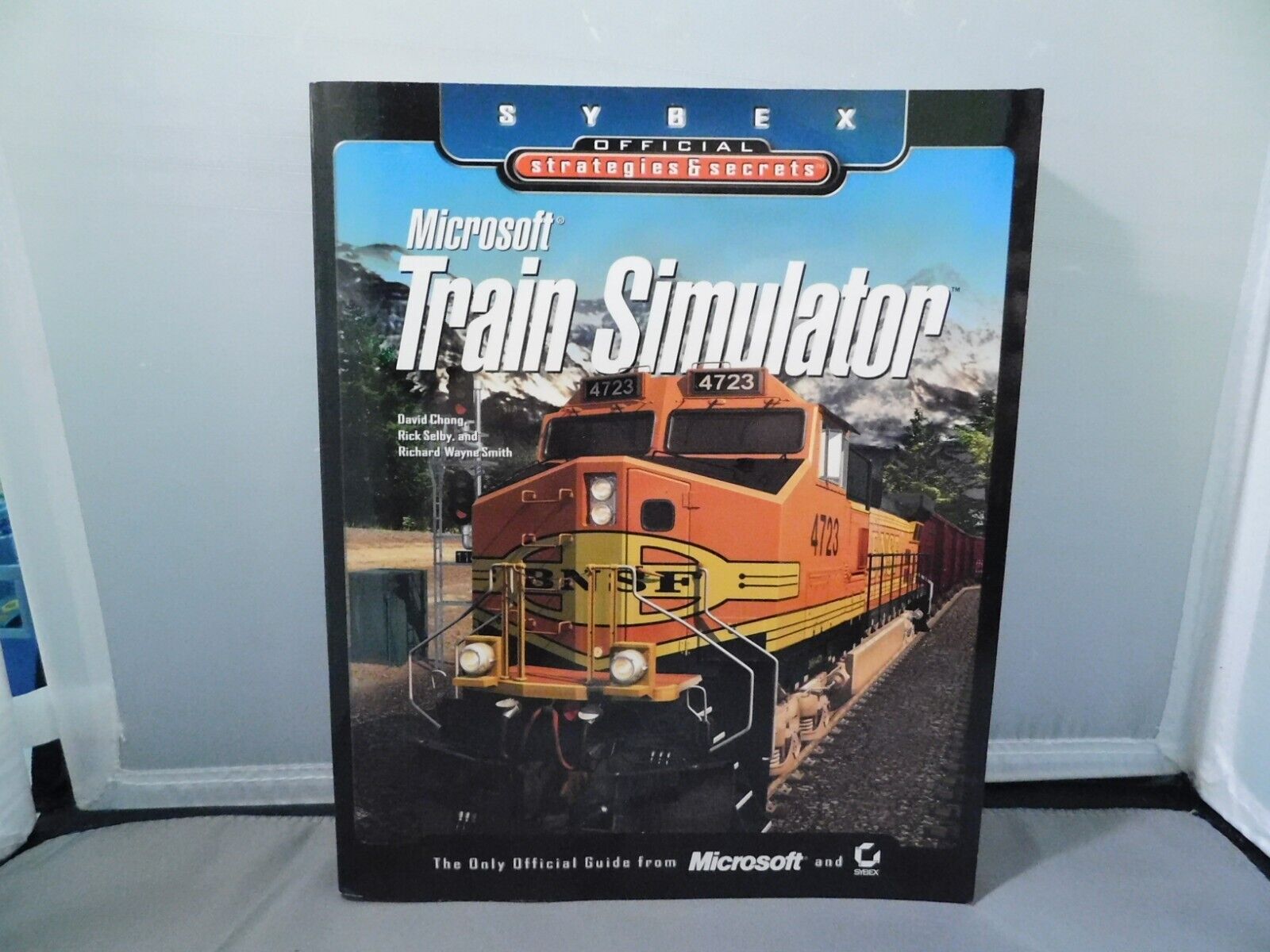 2001 Microsoft Train Simulator Handbook Only With Poster 304pp Soft Cover