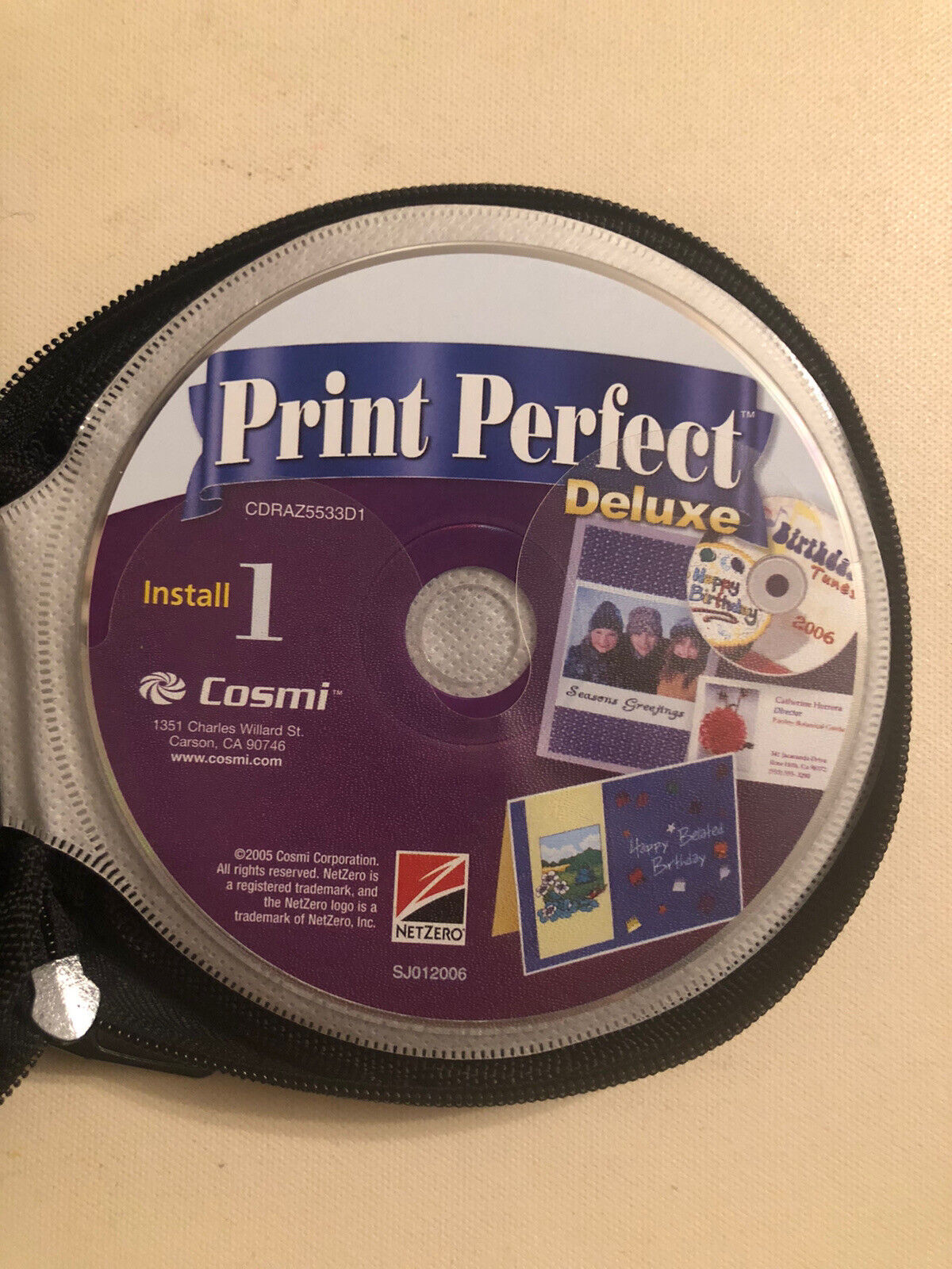 Print Perfect Deluxe, Cosmi, 8 Disc Set With Case