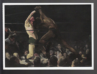 George Bellows Both Members Of This Club (1909) Artwork Art Modern Postcard