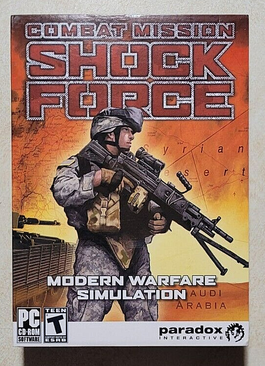 Combat Mission Shock Force  Nato Perspective Modern Warfare Simulation 2007 Pc