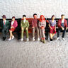 28 Pcs G Scale Passengers 1:32 Painted Figures All Seated People ( 7 Poses )