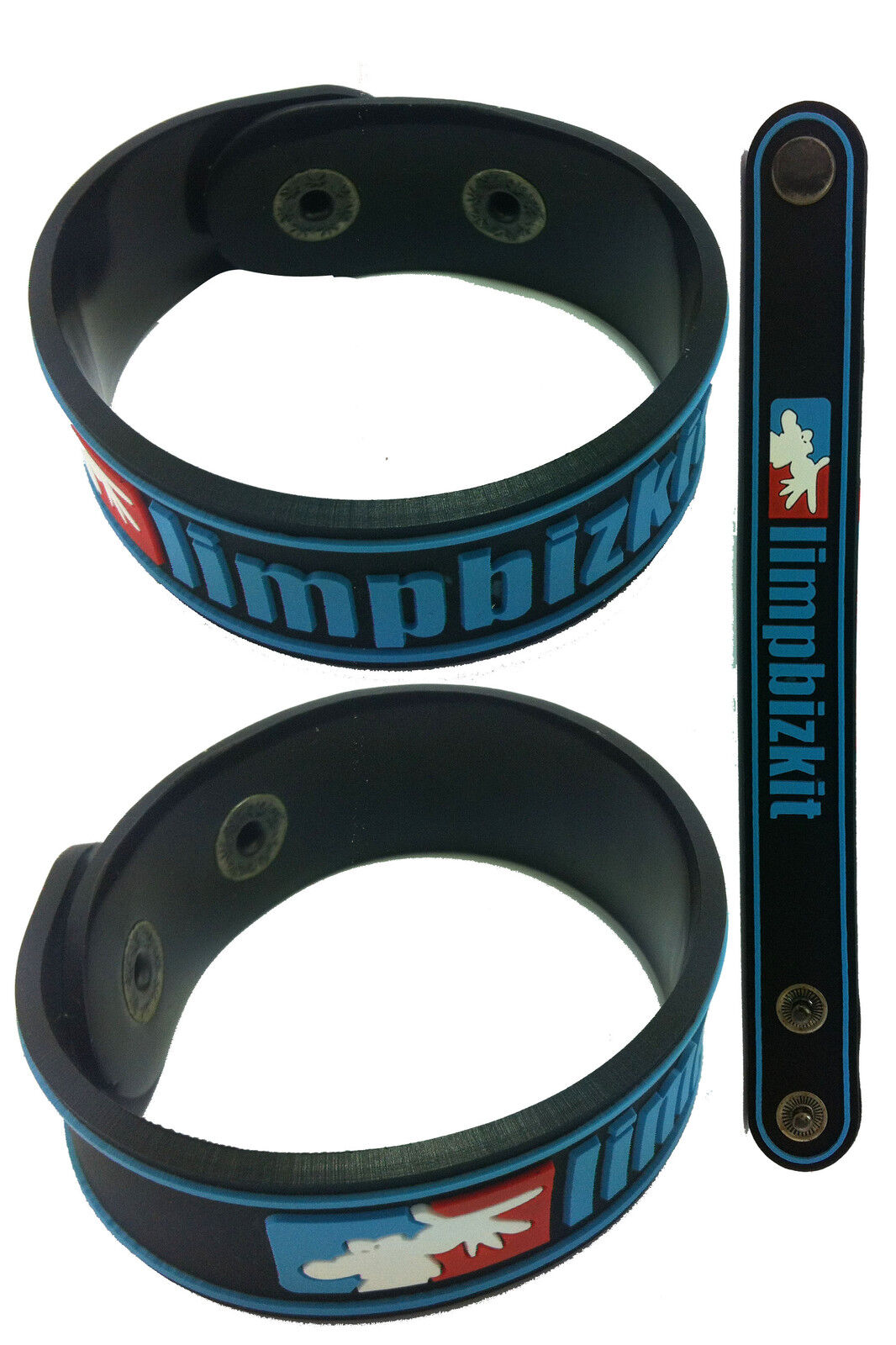 Limp Bizkit New! Rubber Bracelet Wristband Aa44 Blue My Way