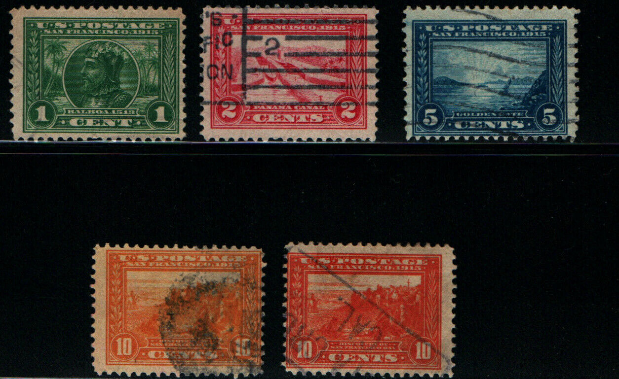 Usa 1913 Used Panam Pacific Exposition