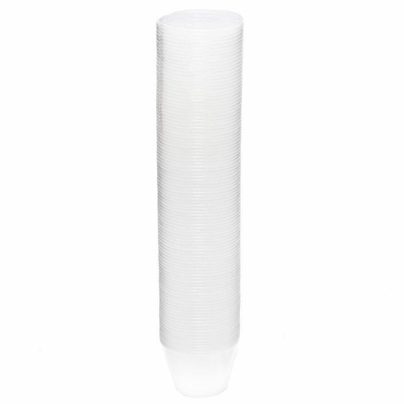 New Sleeve Of 100 Medicine Cups Plastic Graduated 1 Oz 100/sleeve